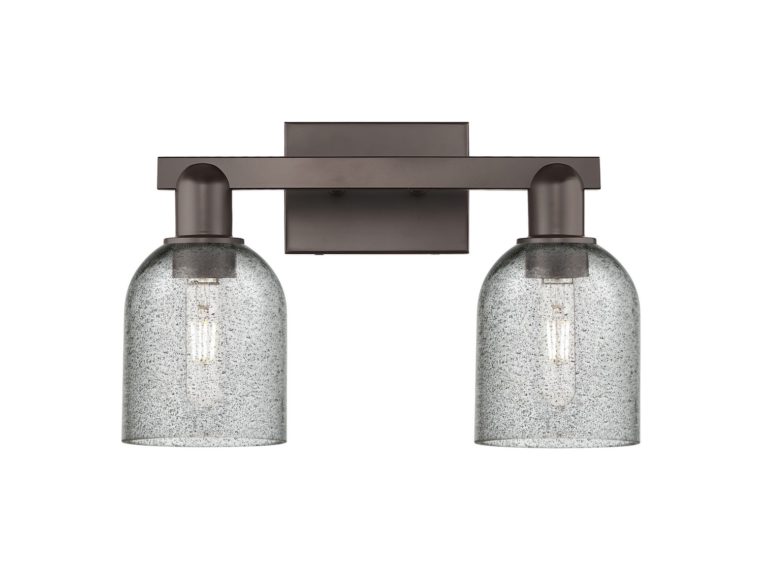 Two Light Bath Vanity by Innovations - Arcadia Collection, Oil Rubbed Bronze Finish - 716-2W-OB-G257