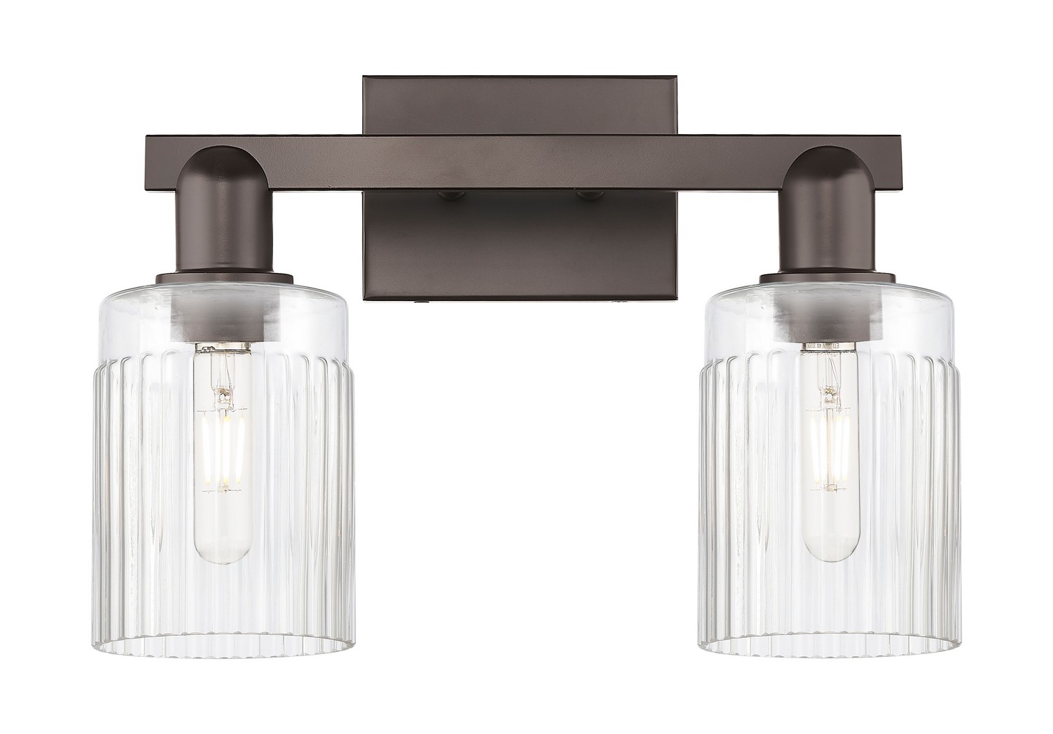 Two Light Bath Vanity by Innovations - Arcadia Collection, Oil Rubbed Bronze Finish - 716-2W-OB-G342