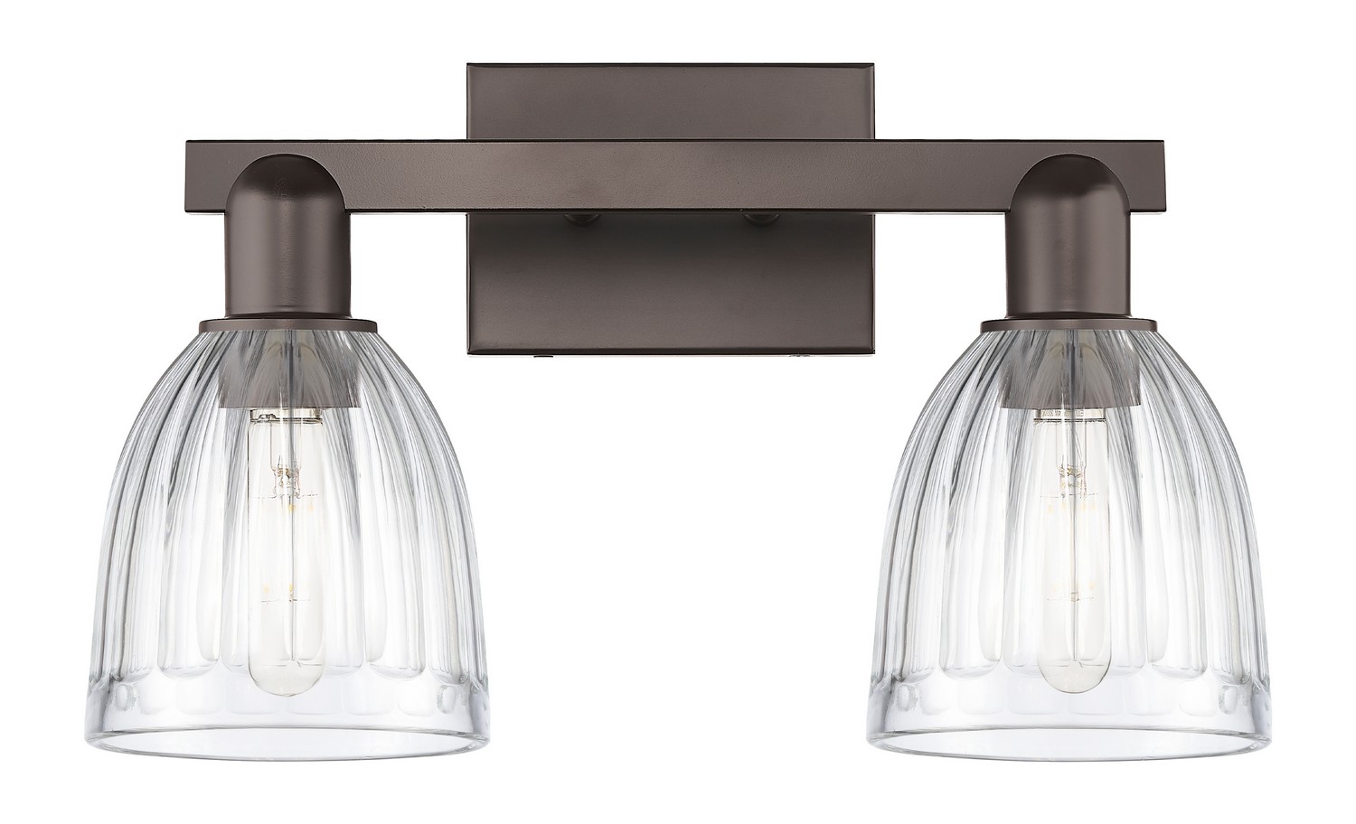 Two Light Bath Vanity by Innovations - Arcadia Collection, Oil Rubbed Bronze Finish - 716-2W-OB-G442