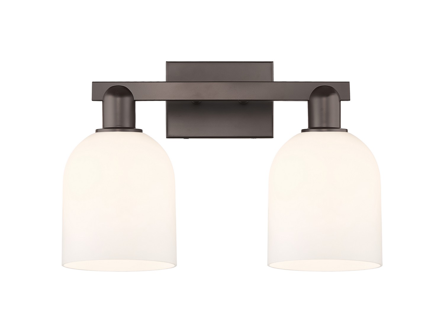 Two Light Bath Vanity by Innovations - Arcadia Collection, Oil Rubbed Bronze Finish - 716-2W-OB-G558-6GWH