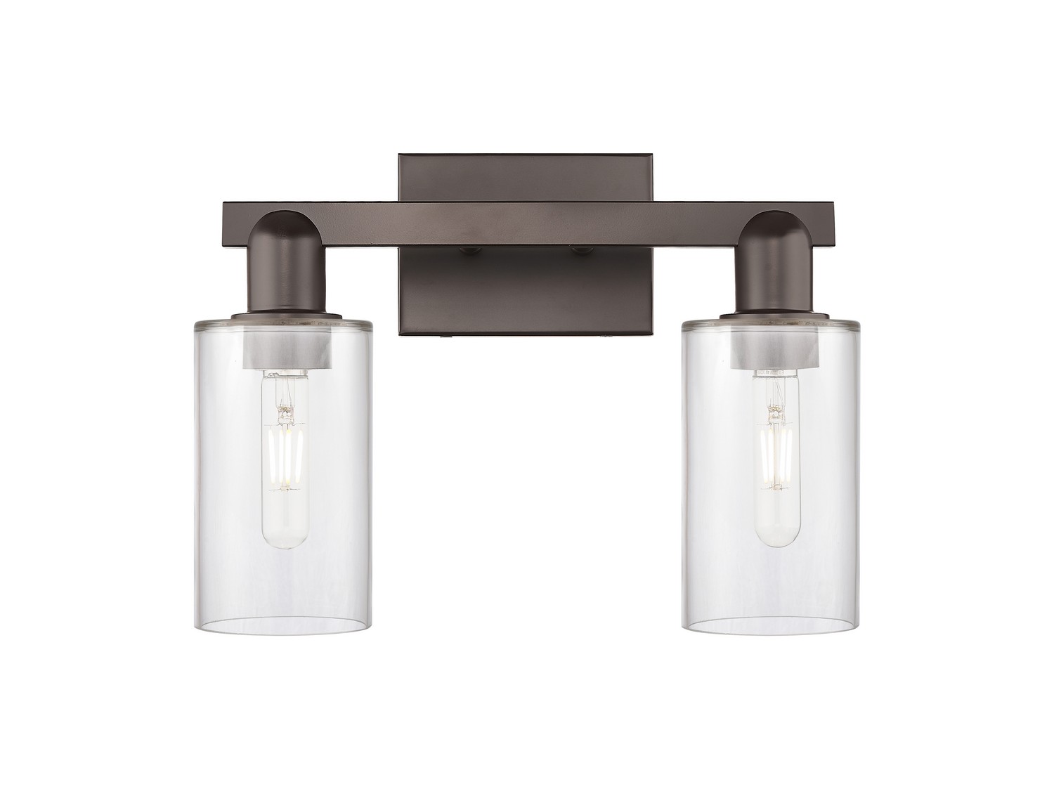 Two Light Bath Vanity by Innovations - Arcadia Collection, Oil Rubbed Bronze Finish - 716-2W-OB-G802