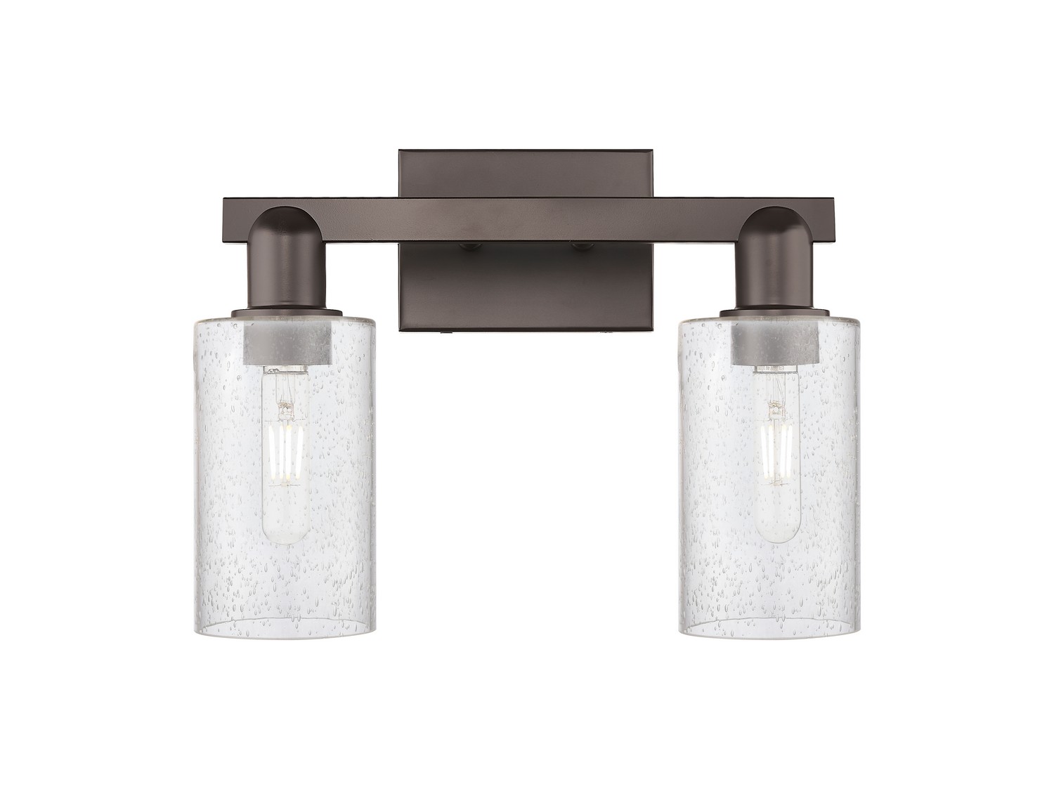 Two Light Bath Vanity by Innovations - Arcadia Collection, Oil Rubbed Bronze Finish - 716-2W-OB-G804