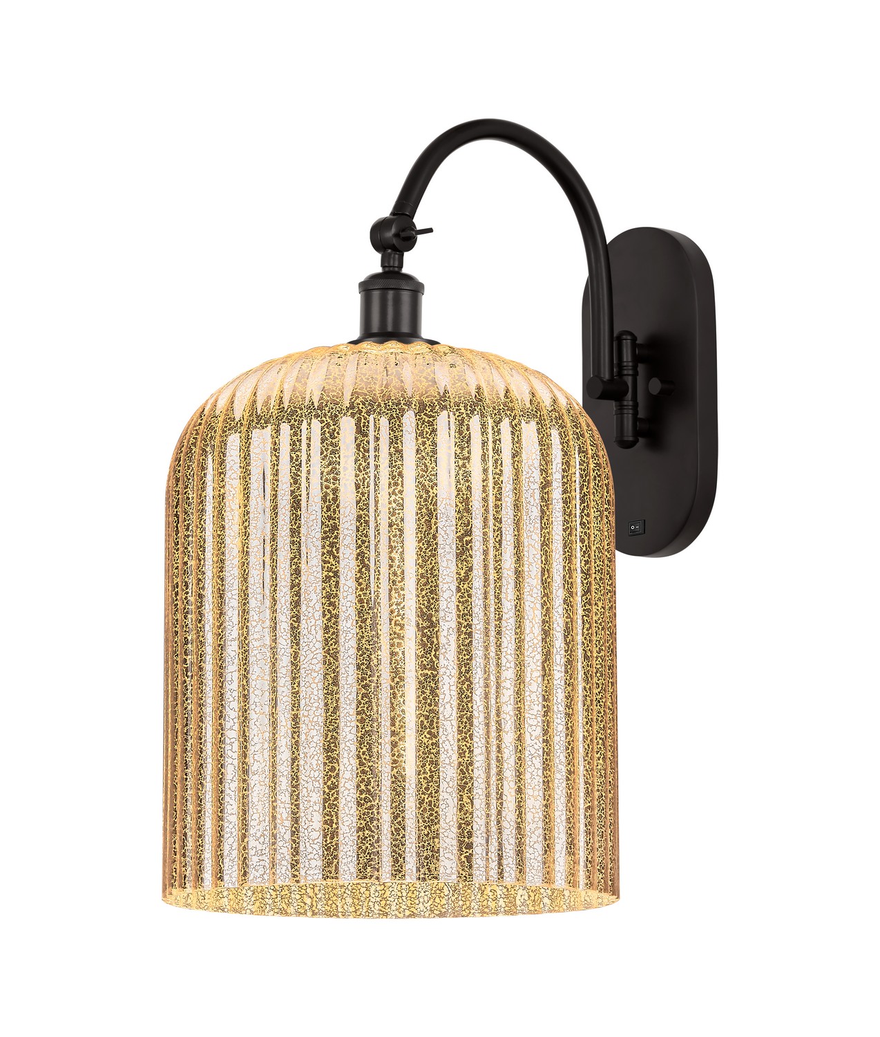One Light Wall Sconce by Innovations - Ballston Collection, Oil Rubbed Bronze Finish - 918-1W-OB-G559-12ME