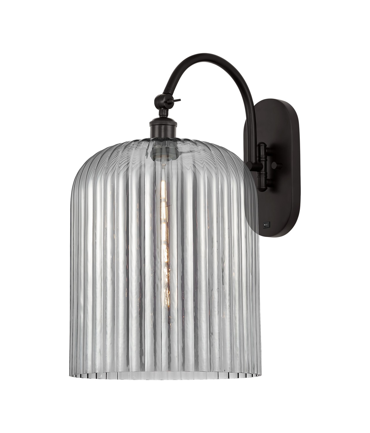 One Light Wall Sconce by Innovations - Ballston Collection, Oil Rubbed Bronze Finish - 918-1W-OB-G559-12SM