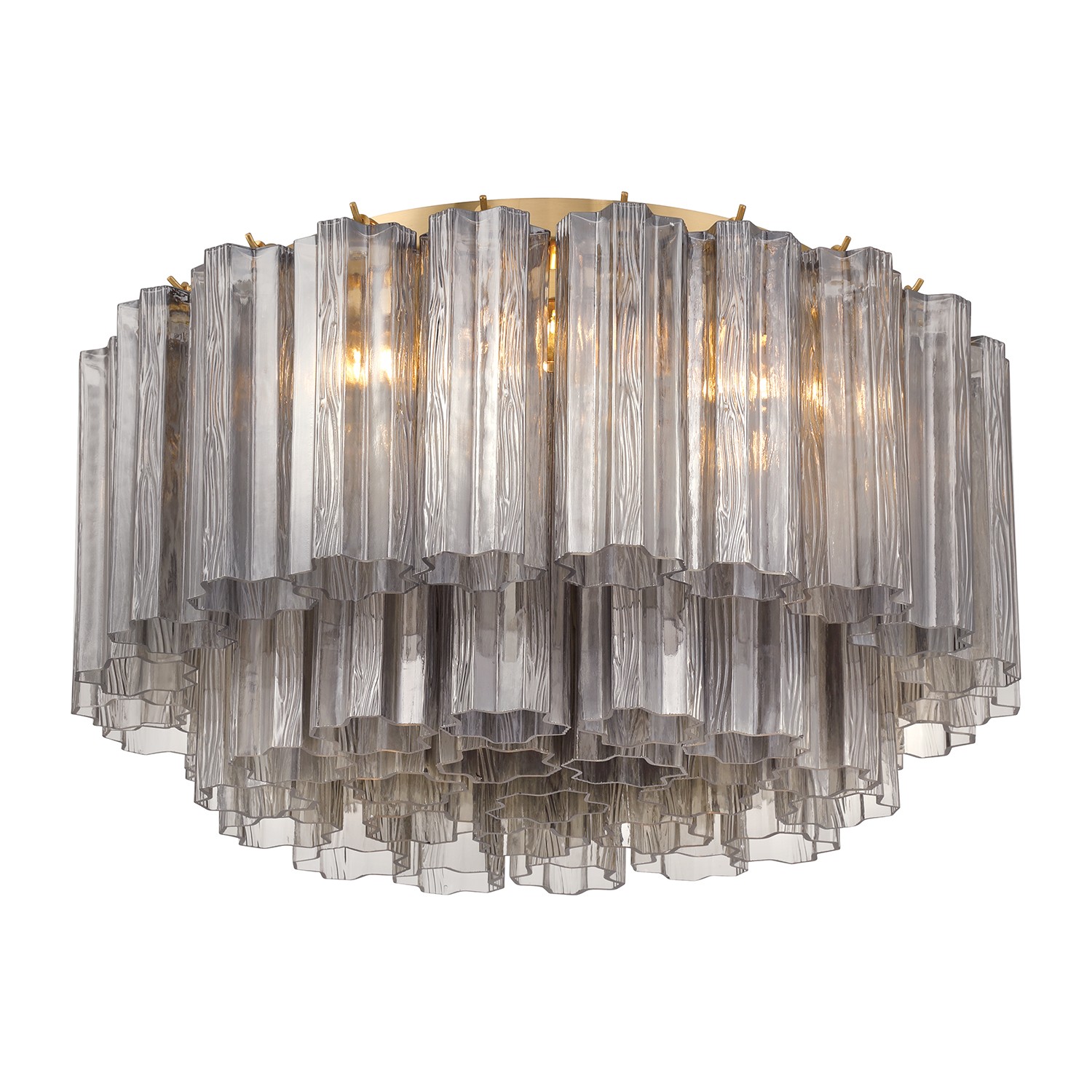 Aged Brass Flush Mo… - image