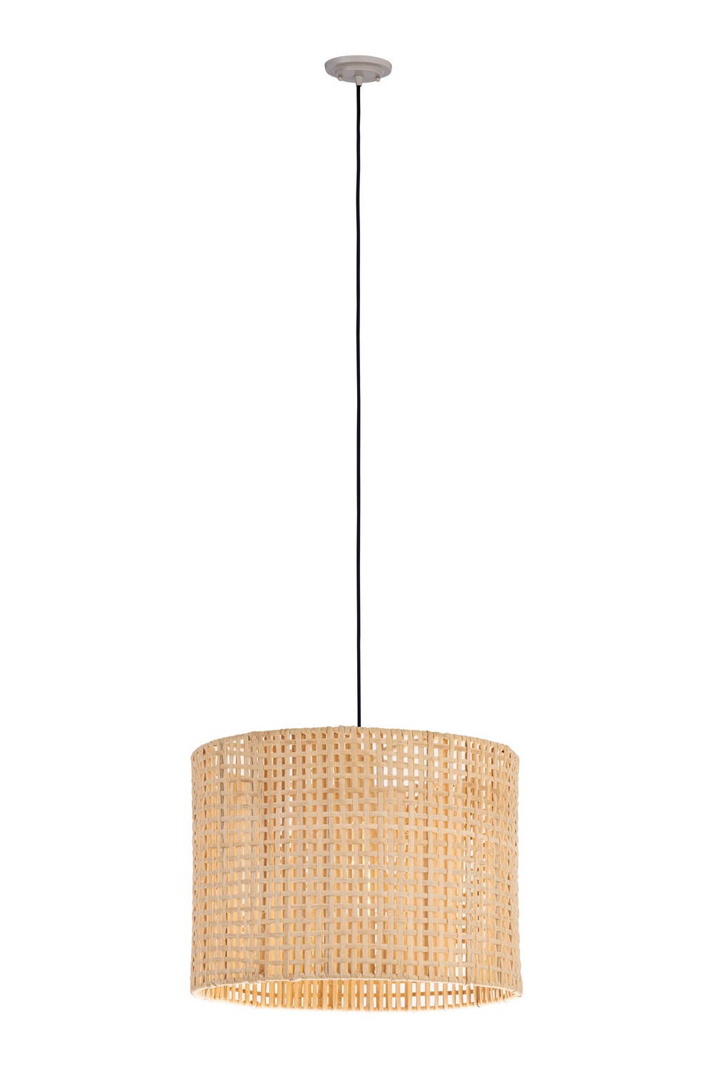 One Light Pendant by Innovations - Downtown Urban Collection, Jute Finish - 662-1P-JT-14NT