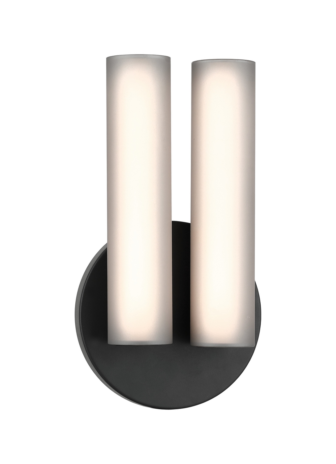 Matteo Lighting W32222MBSM Axis LED 6.63 inch Matte Black Wall Sconce Wall Light