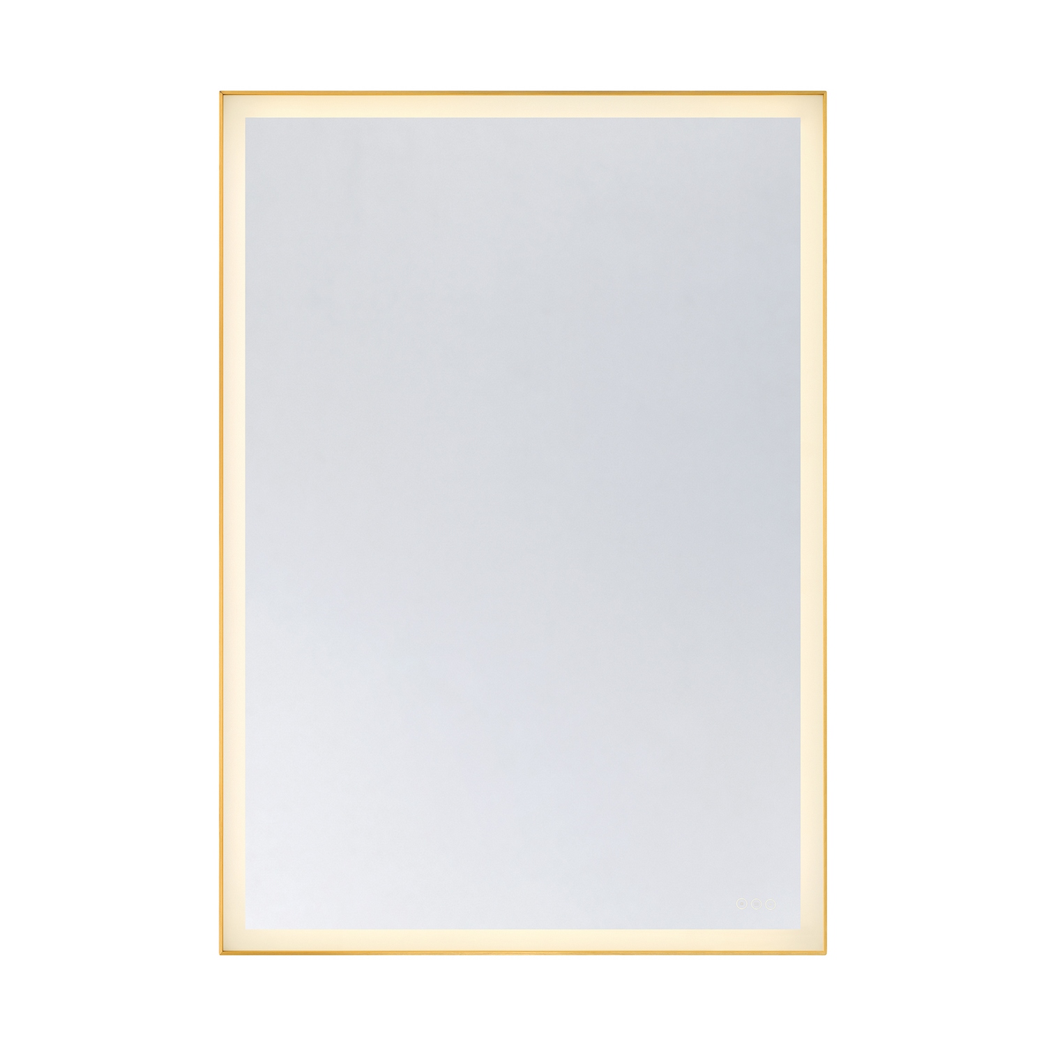 Paulding LED Mirror in Gold