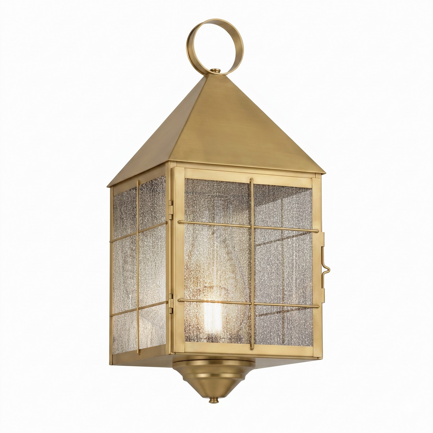 One Light Wall Sconce by Innovations - Ashford Collection, Antique Brass Finish - 9511-H-AB-SDY-C