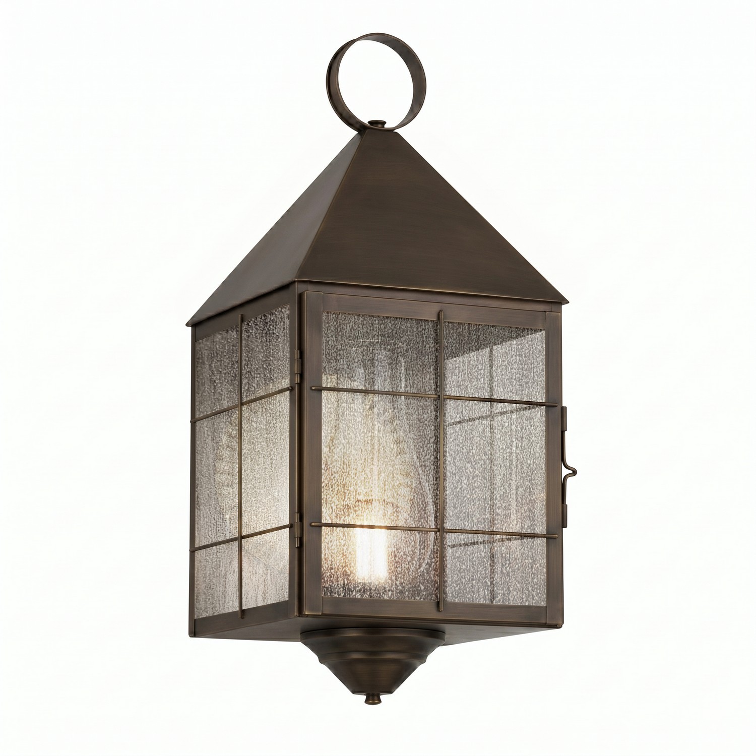 One Light Wall Sconce by Innovations - Ashford Collection, Dark Brass Finish - 9511-H-DB-SDY-C