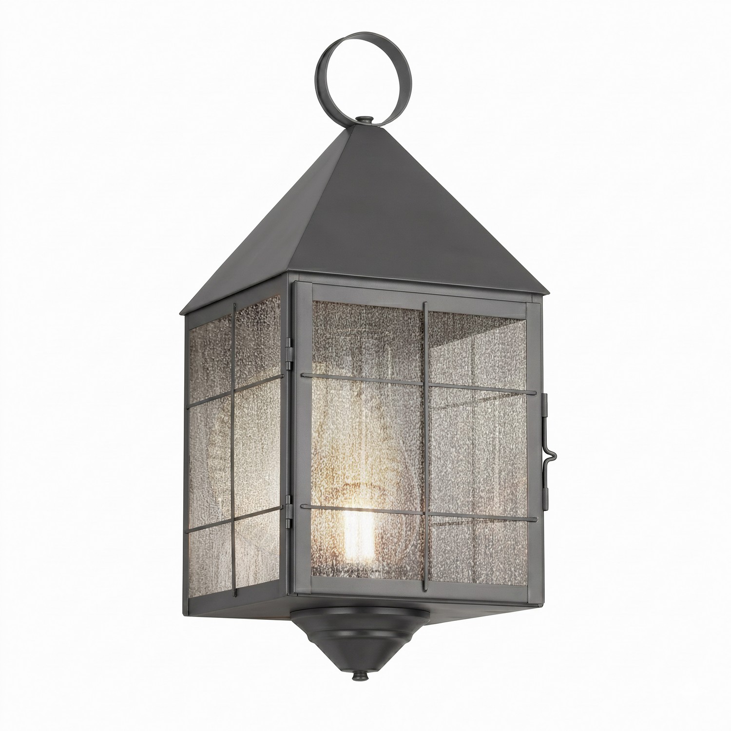 One Light Wall Sconce by Innovations - Ashford Collection, Gunmetal Finish - 9511-H-GM-SDY-C