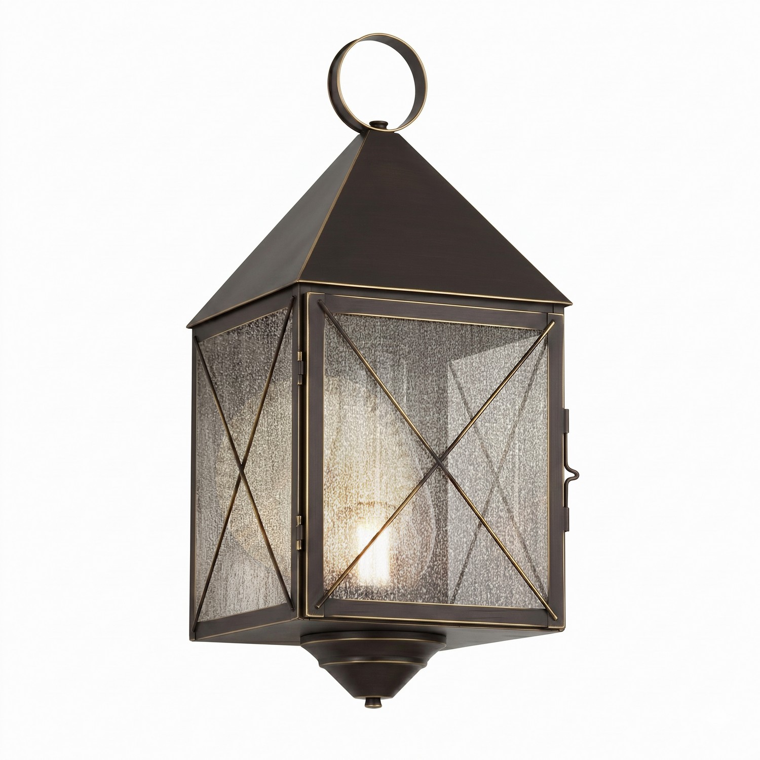 One Light Wall Sconce by Innovations - Ashford Collection, Bronze Finish - 9511-X-BZ-SDY-C