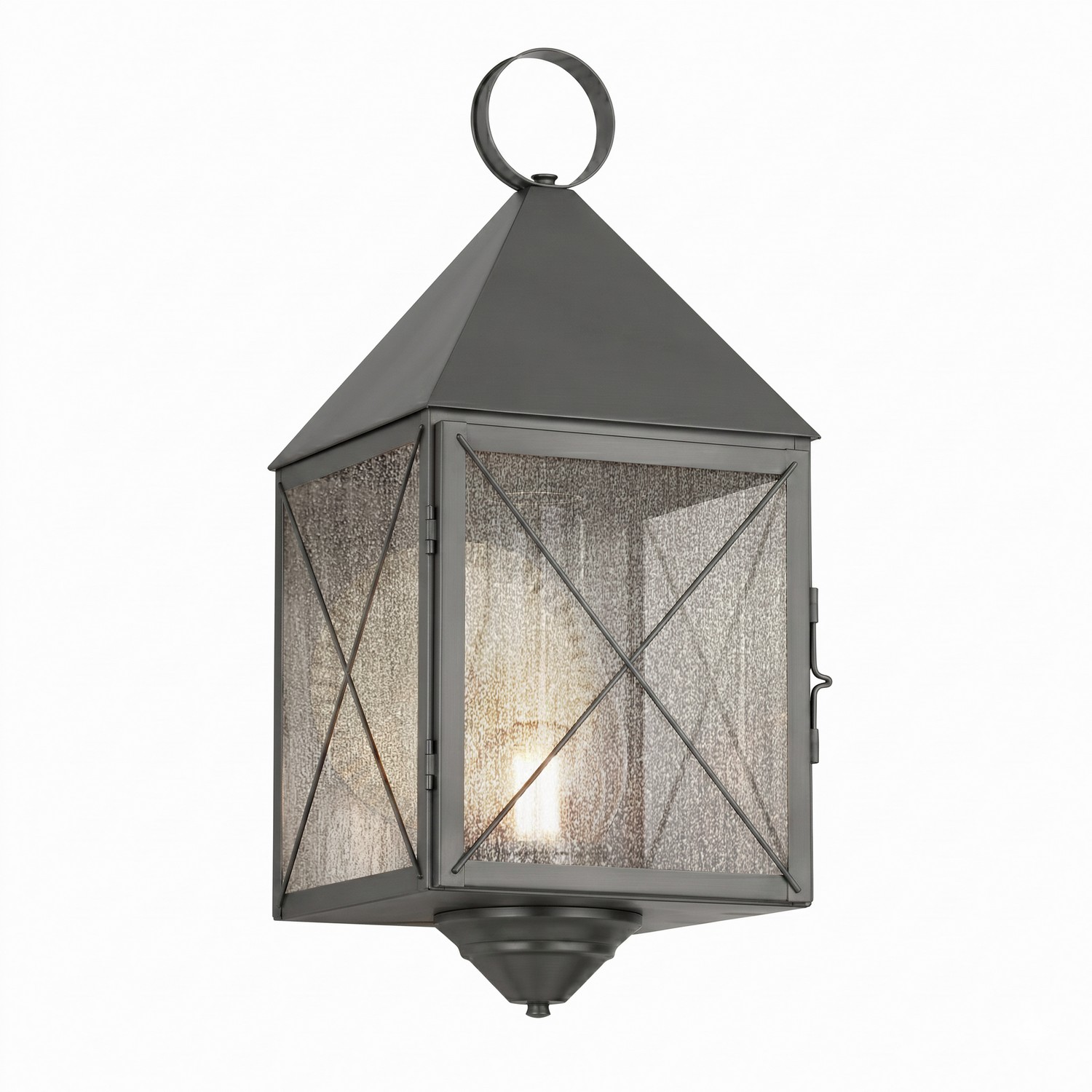 One Light Wall Sconce by Innovations - Ashford Collection, Gunmetal Finish - 9511-X-GM-SDY-C