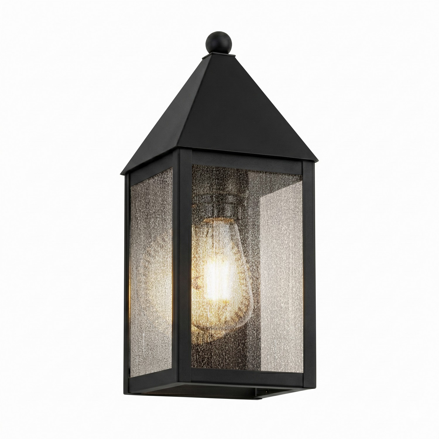 One Light Wall Sconce by Innovations - Ashford Collection, Matte Black Finish - 9521-BK-SDY