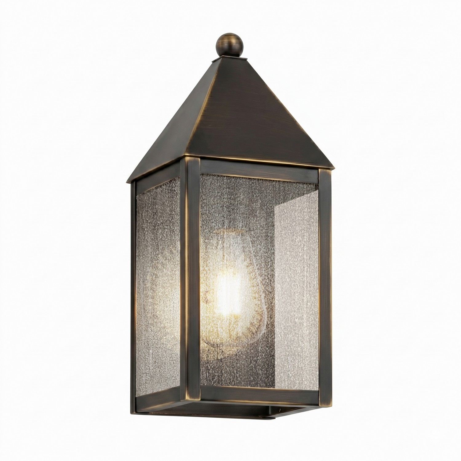 One Light Wall Sconce by Innovations - Ashford Collection, Bronze Finish - 9521-BZ-SDY