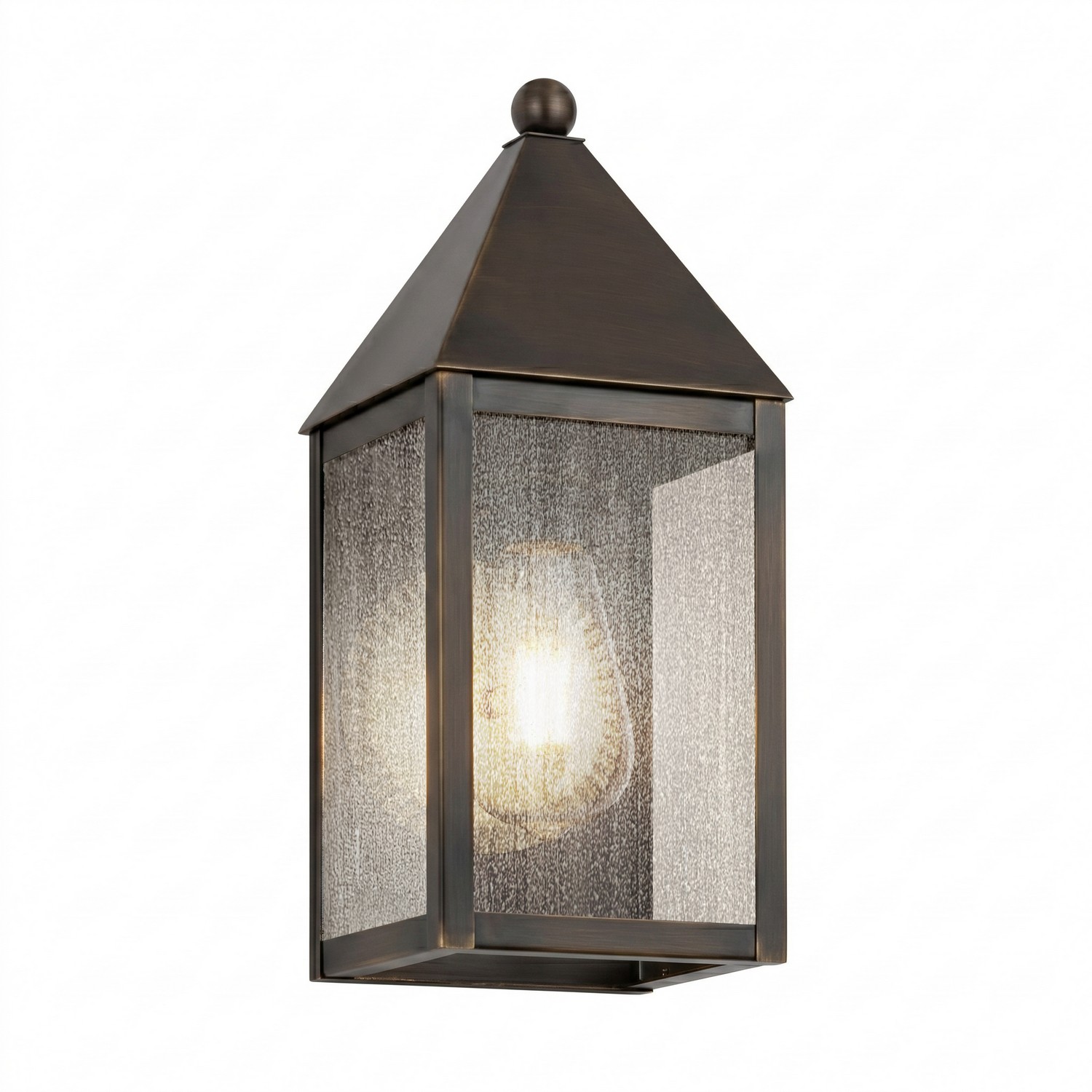 One Light Wall Sconce by Innovations - Ashford Collection, Dark Brass Finish - 9521-DB-SDY