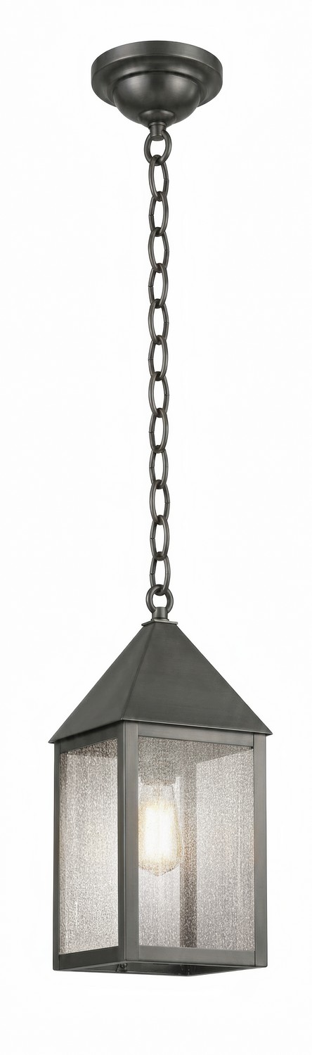 One Light Pendant by Innovations - Ashford Collection, Gunmetal Finish - 9522-GM-SDY