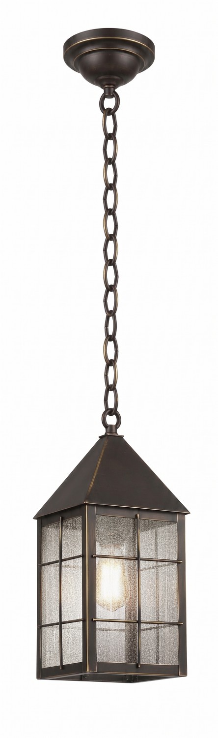One Light Pendant by Innovations - Ashford Collection, Bronze Finish - 9522-H-BZ-SDY