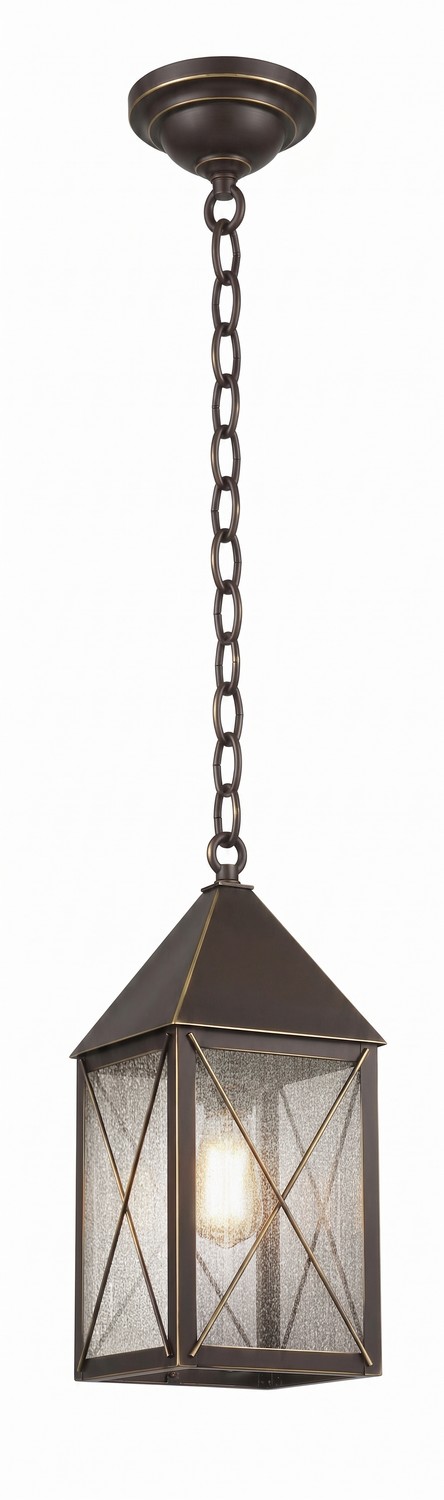 One Light Pendant by Innovations - Ashford Collection, Bronze Finish - 9522-X-BZ-SDY