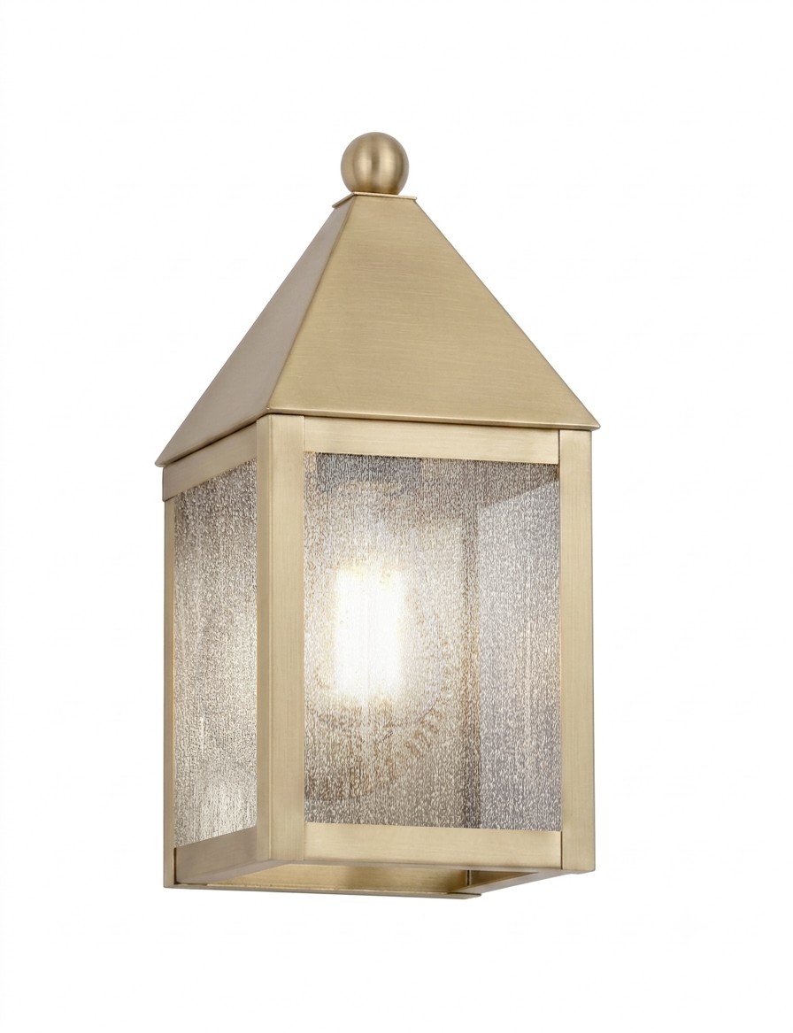 One Light Wall Sconce by Innovations - Ashford Collection, Antique Brass Finish - 9531-AB-SDY