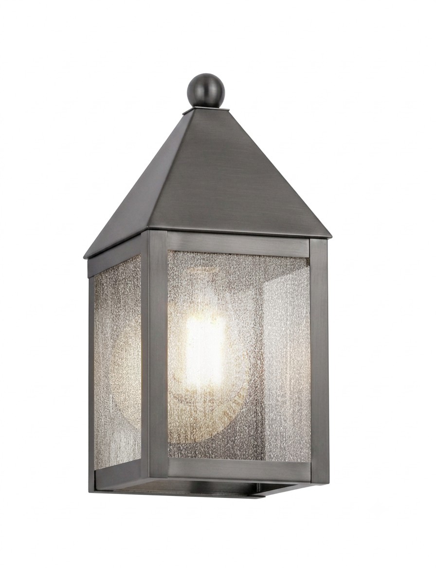 One Light Wall Sconce by Innovations - Ashford Collection, Gunmetal Finish - 9531-GM-SDY