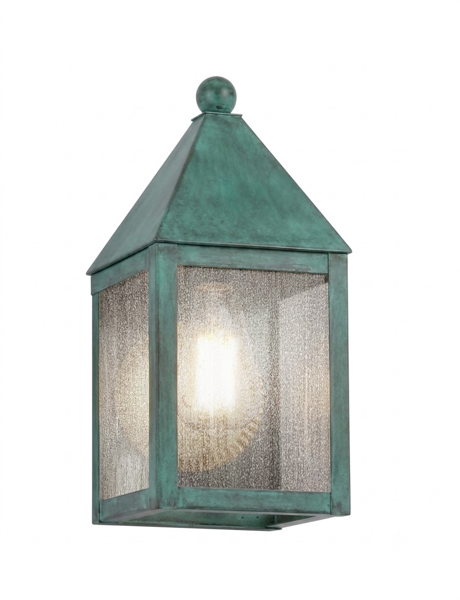 One Light Wall Sconce by Innovations - Ashford Collection, Verde Green Finish - 9531-VG-SDY