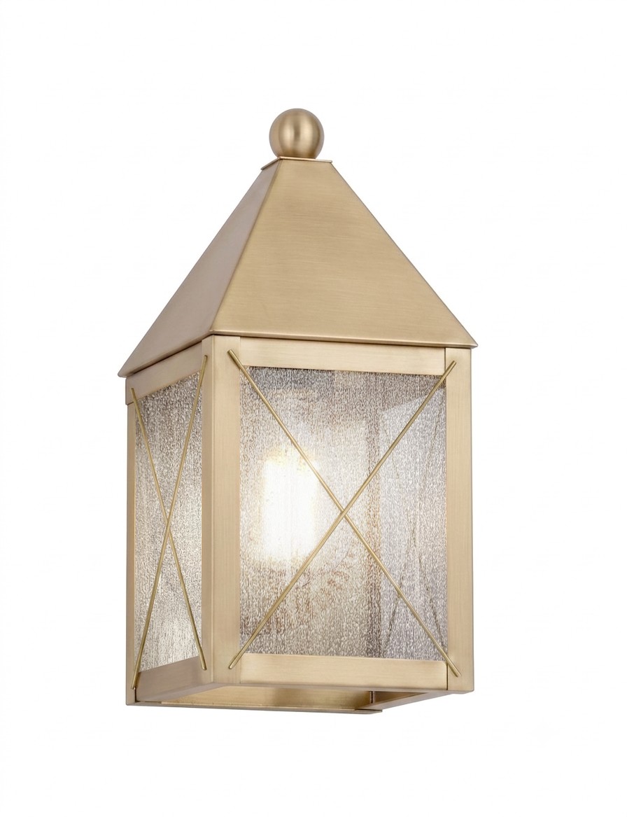 One Light Wall Sconce by Innovations - Ashford Collection, Antique Brass Finish - 9531-X-AB-SDY