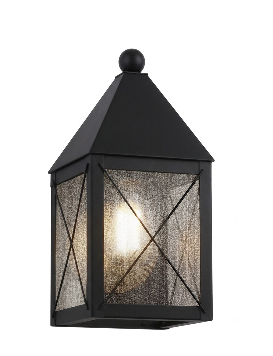 One Light Wall Sconce by Innovations - Ashford Collection, Matte Black Finish - 9531-X-BK-SDY