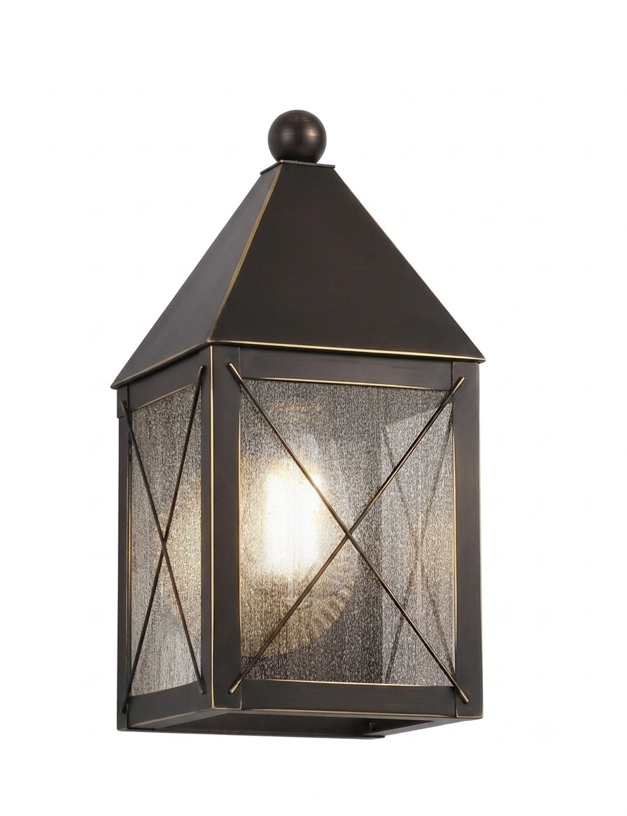 One Light Wall Sconce by Innovations - Ashford Collection, Bronze Finish - 9531-X-BZ-SDY