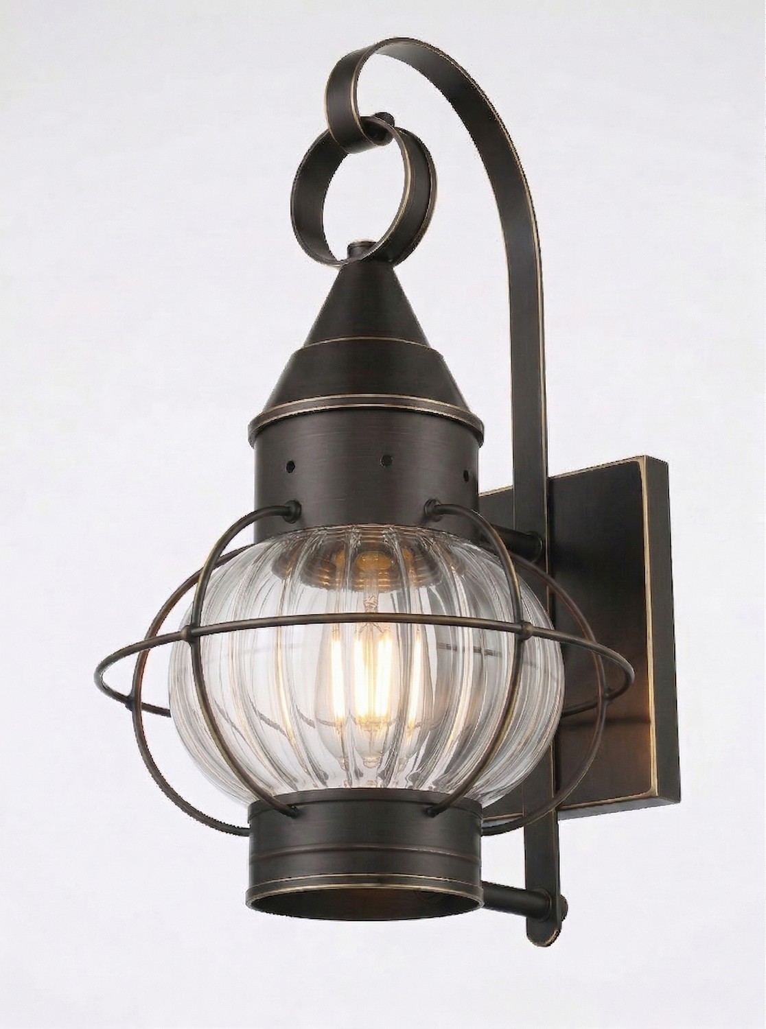 One Light Wall Sconce by Innovations - Ellington Collection, Bronze Finish - 9631-BZ-OPT