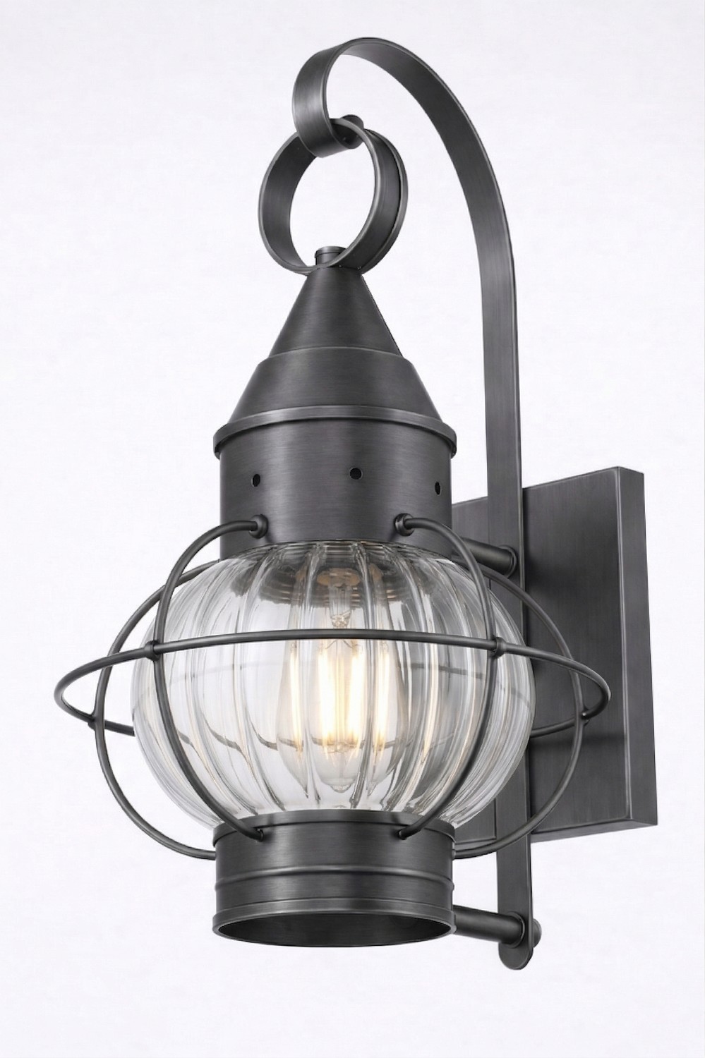 One Light Wall Sconce by Innovations - Ellington Collection, Gunmetal Finish - 9631-GM-OPT