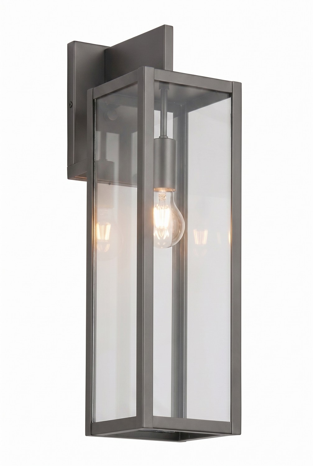 One Light Wall Sconce by Innovations - Westbrook Collection, Gunmetal Finish - 94431-GM-CL