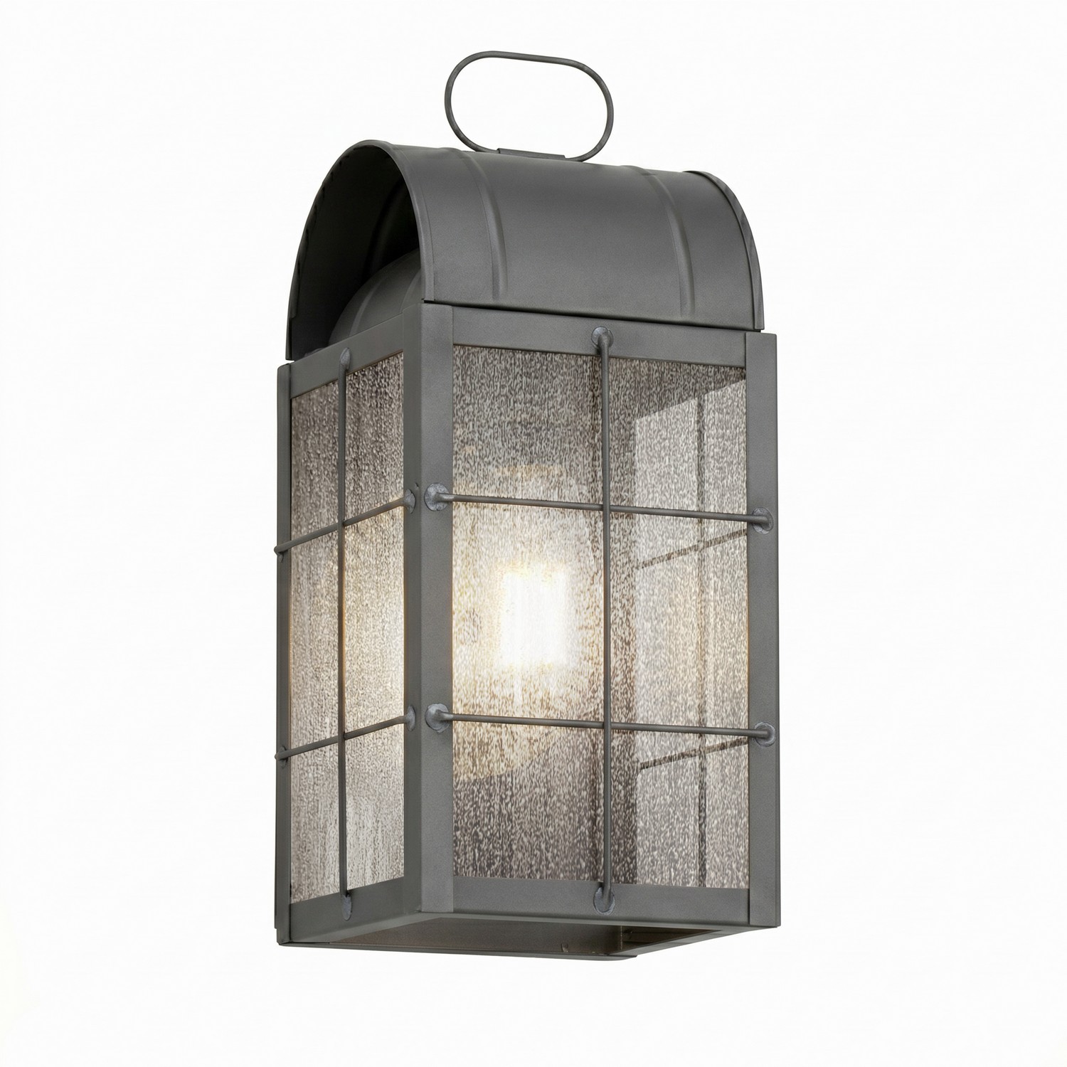 One Light Wall Sconce by Innovations - Durham Collection, Gunmetal Finish - 9121-H-GM-SDY
