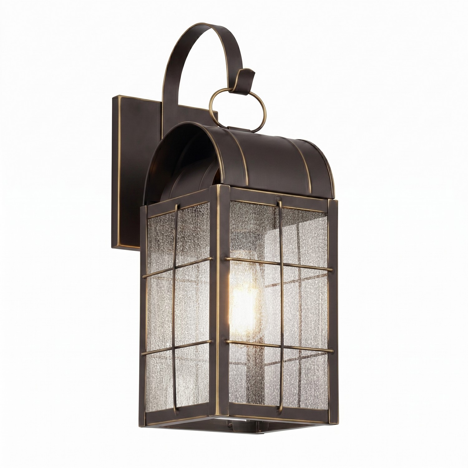 One Light Wall Sconce by Innovations - Durham Collection, Bronze Finish - 9121P-H-BZ-SDY