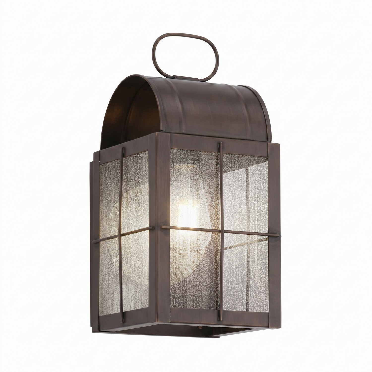 One Light Wall Sconce by Innovations - Durham Collection, Dark Brass Finish - 9131-H-DB-SDY