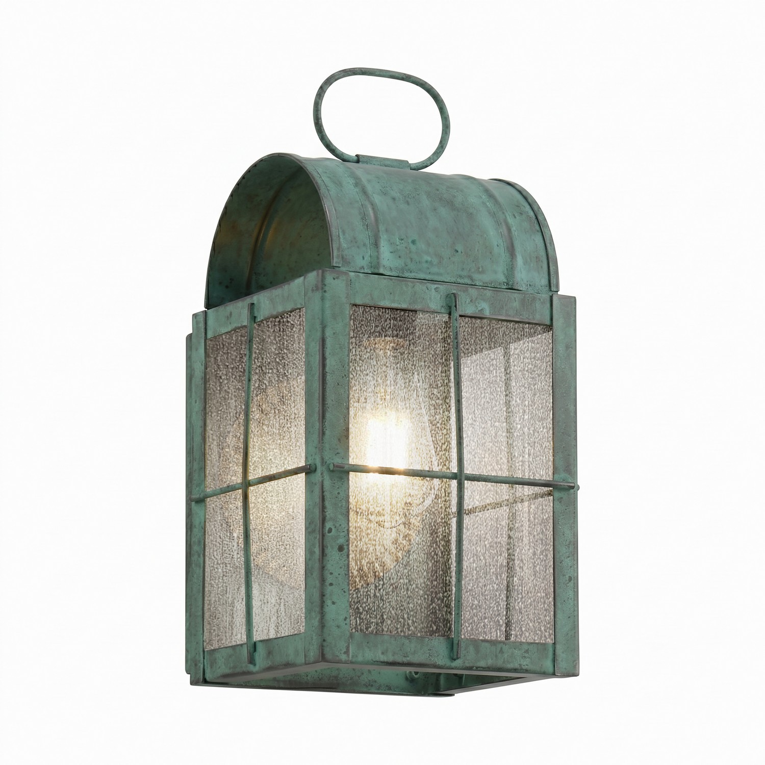 One Light Wall Sconce by Innovations - Durham Collection, Verde Green Finish - 9131-H-VG-SDY