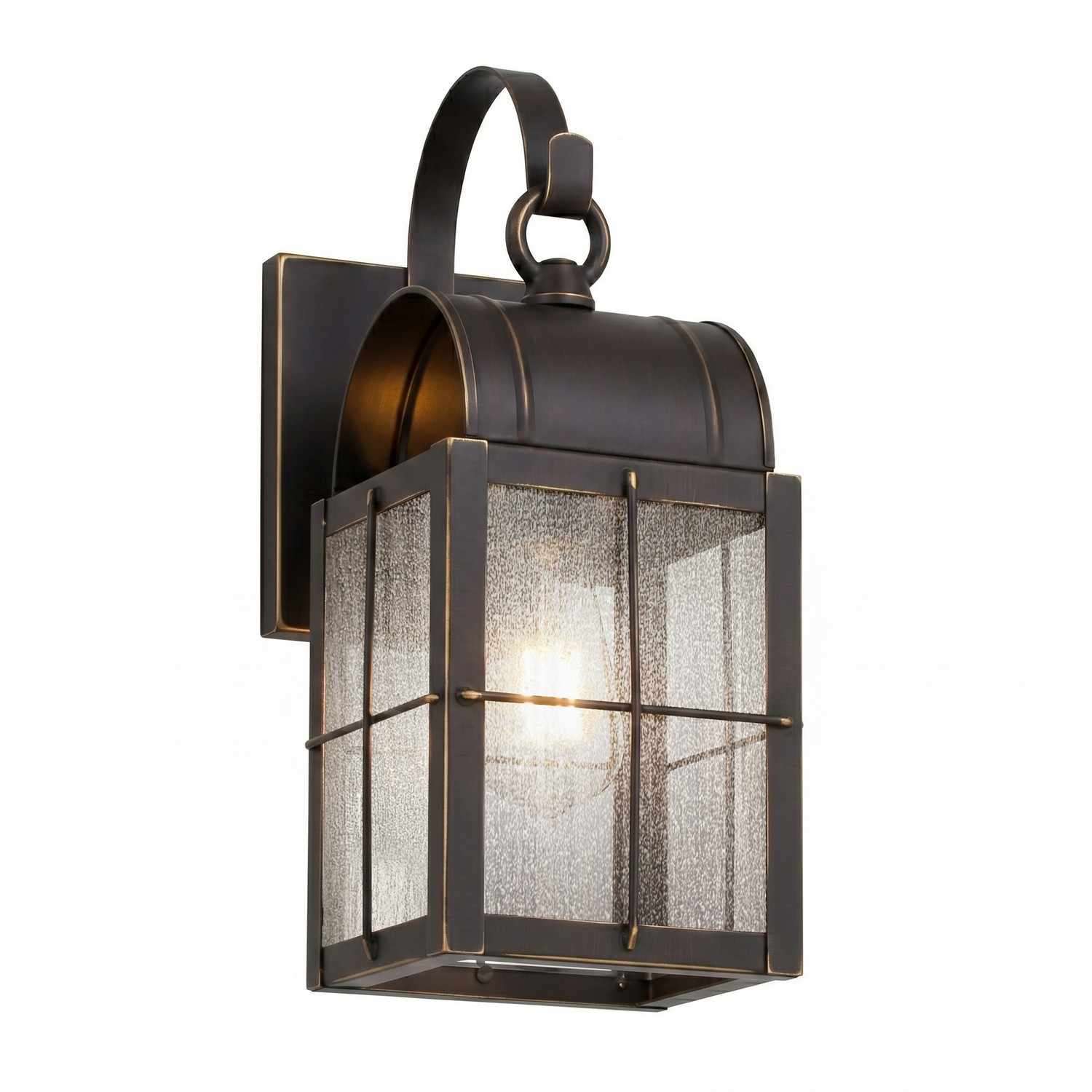 One Light Wall Sconce by Innovations - Durham Collection, Bronze Finish - 9131P-H-BZ-SDY