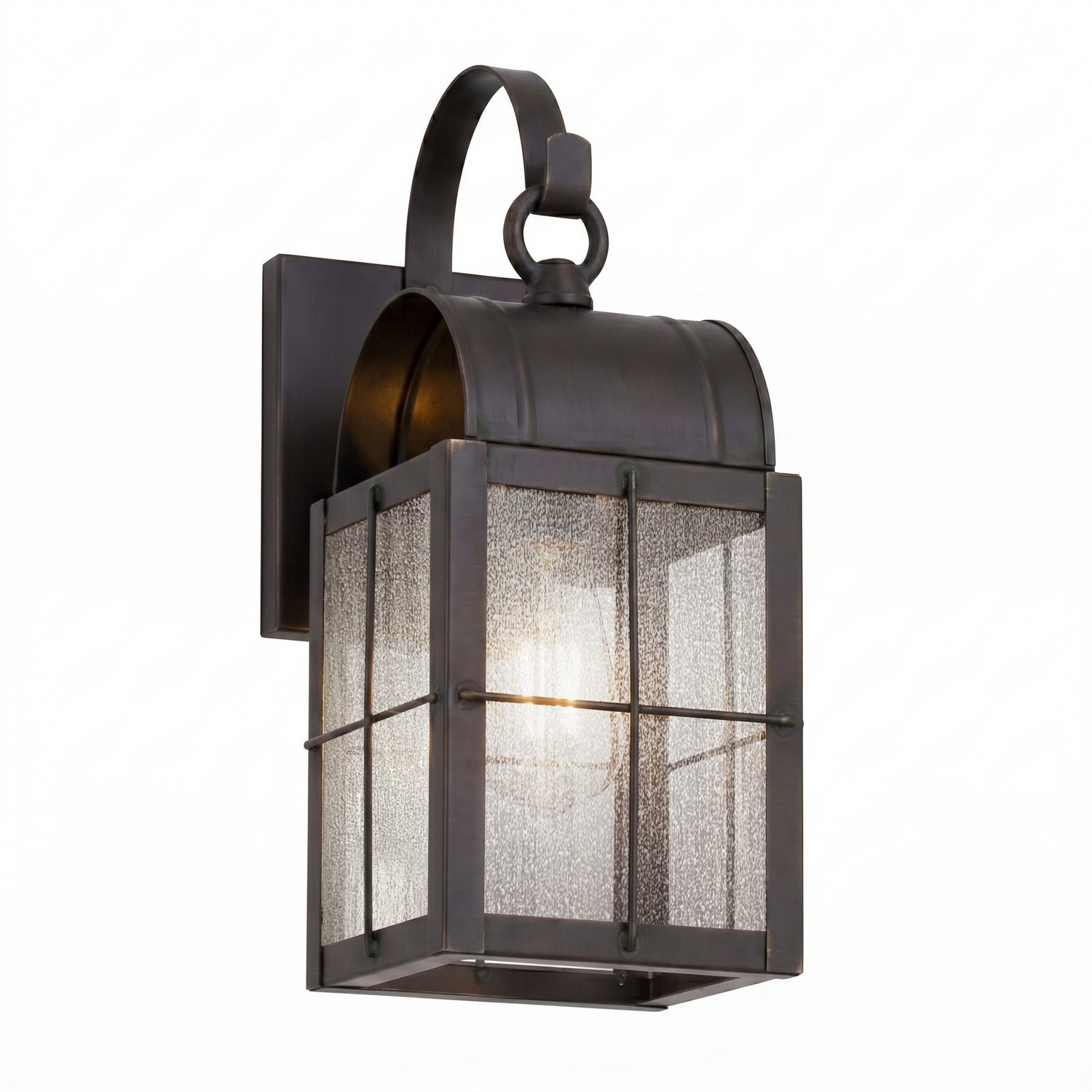One Light Wall Sconce by Innovations - Durham Collection, Dark Brass Finish - 9131P-H-DB-SDY