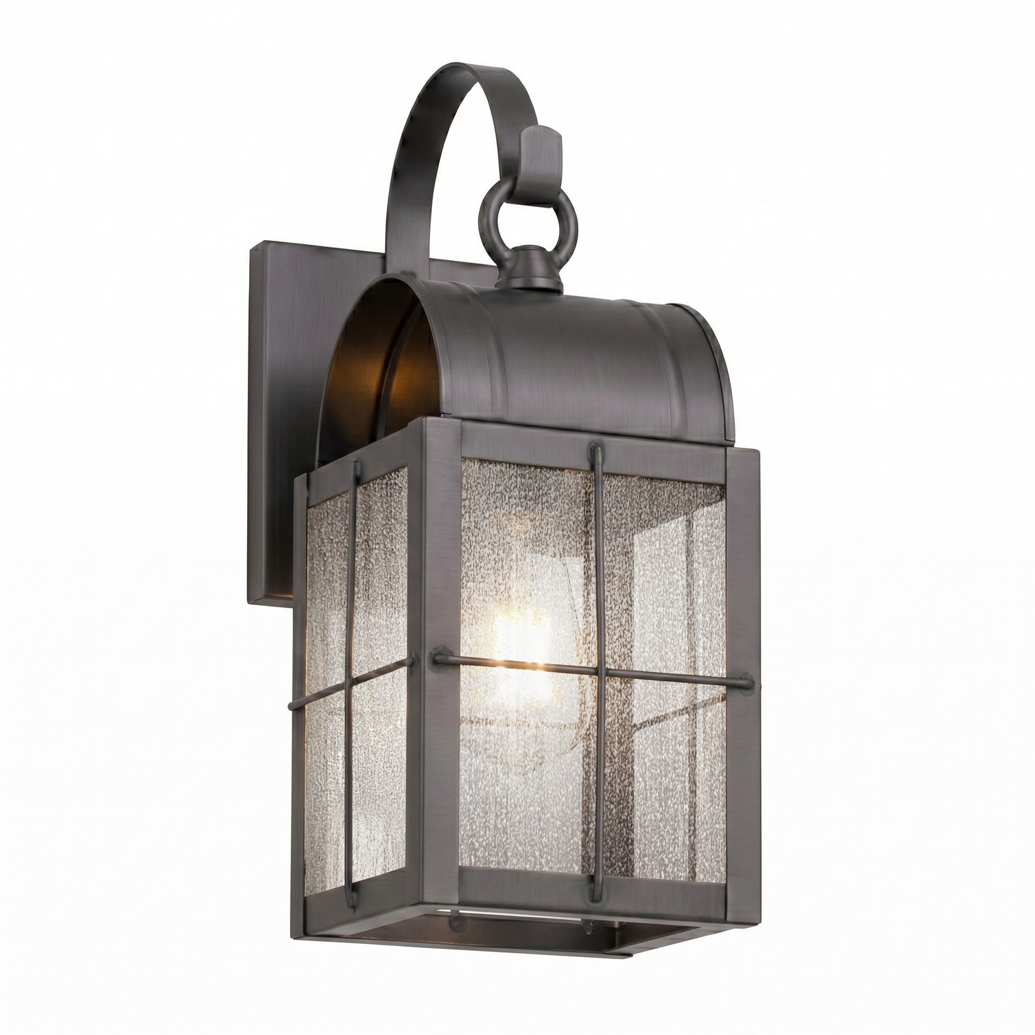 One Light Wall Sconce by Innovations - Durham Collection, Gunmetal Finish - 9131P-H-GM-SDY