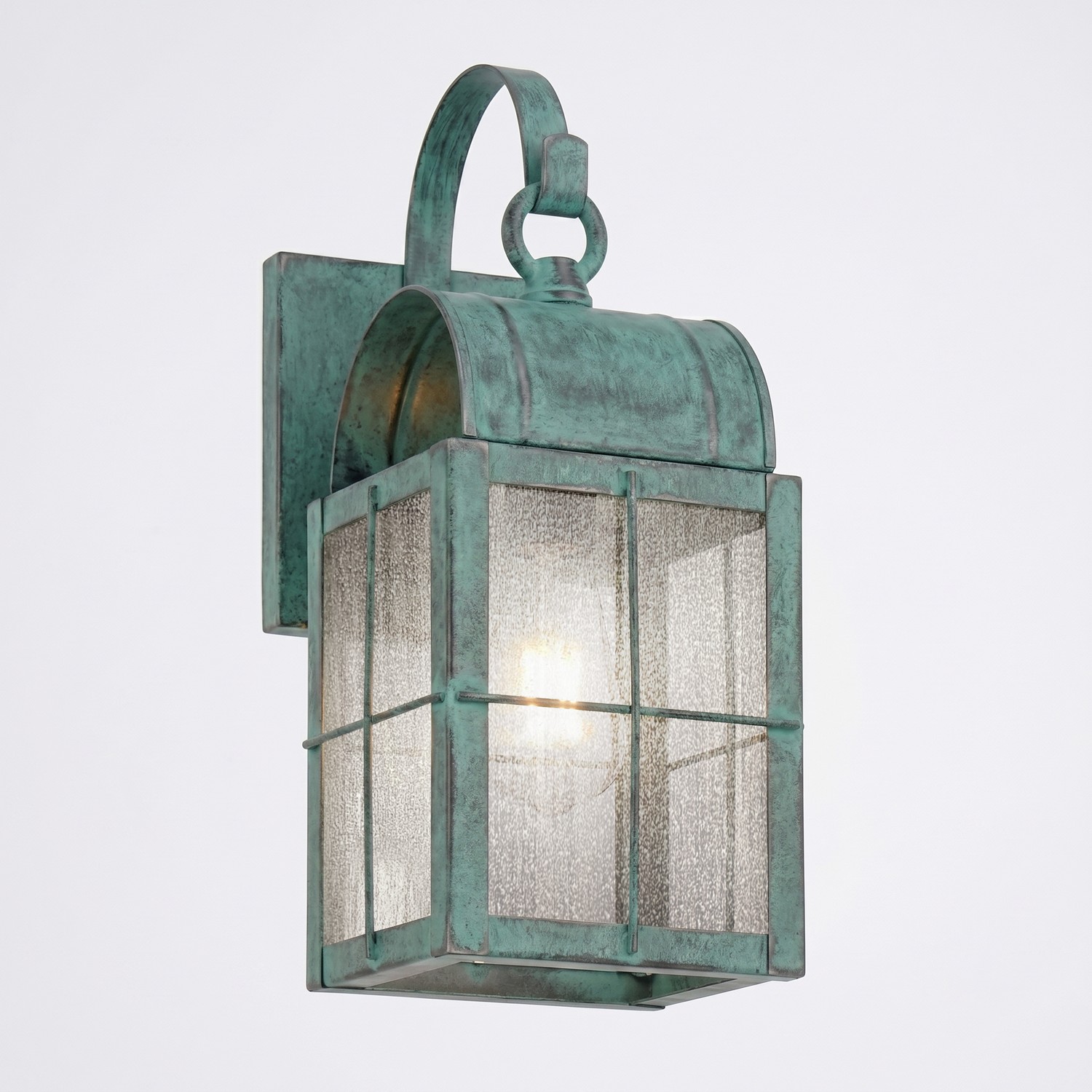 One Light Wall Sconce by Innovations - Durham Collection, Verde Green Finish - 9131P-H-VG-SDY
