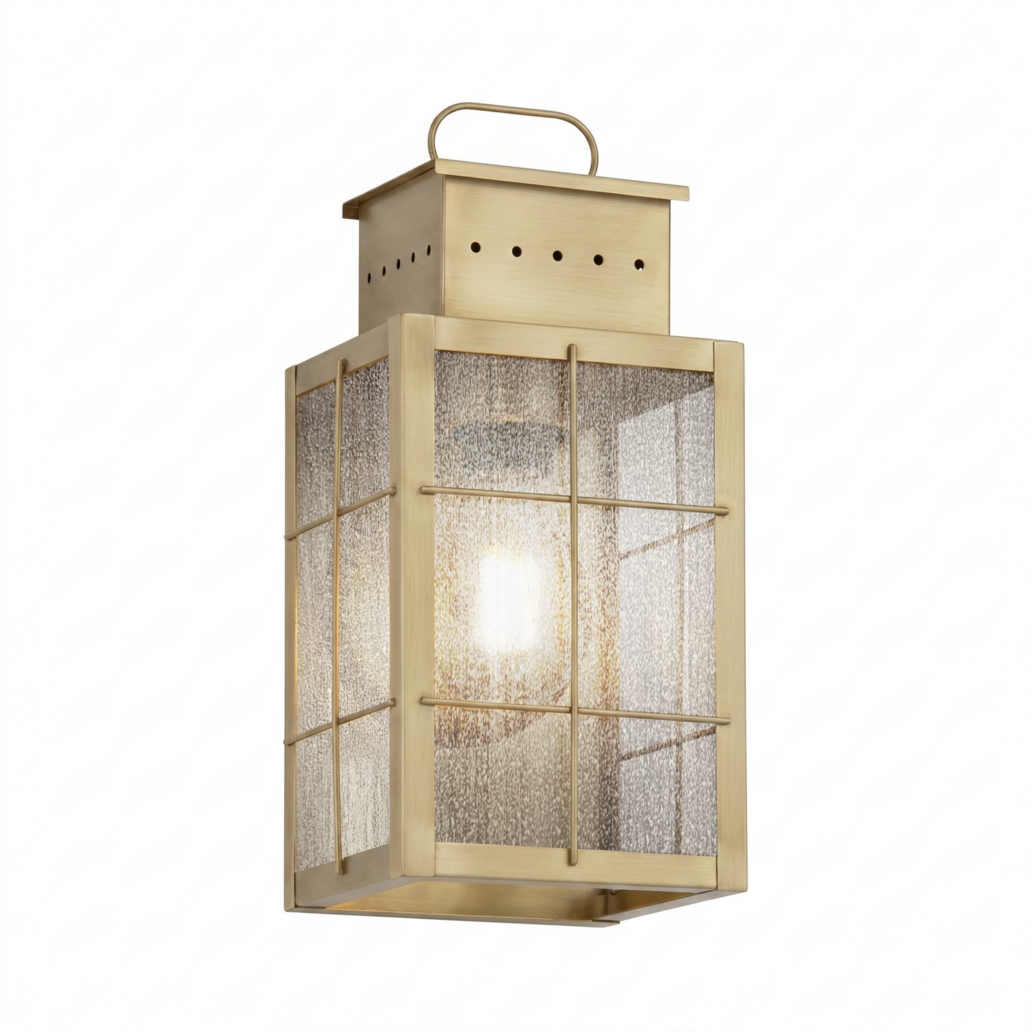 One Light Wall Sconce by Innovations - Norfield Collection, Antique Brass Finish - 9421-H-AB-SDY