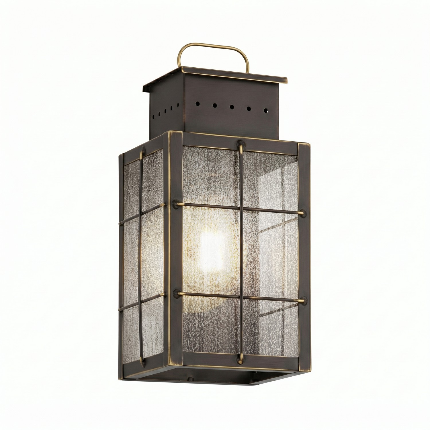 One Light Wall Sconce by Innovations - Norfield Collection, Bronze Finish - 9421-H-BZ-SDY