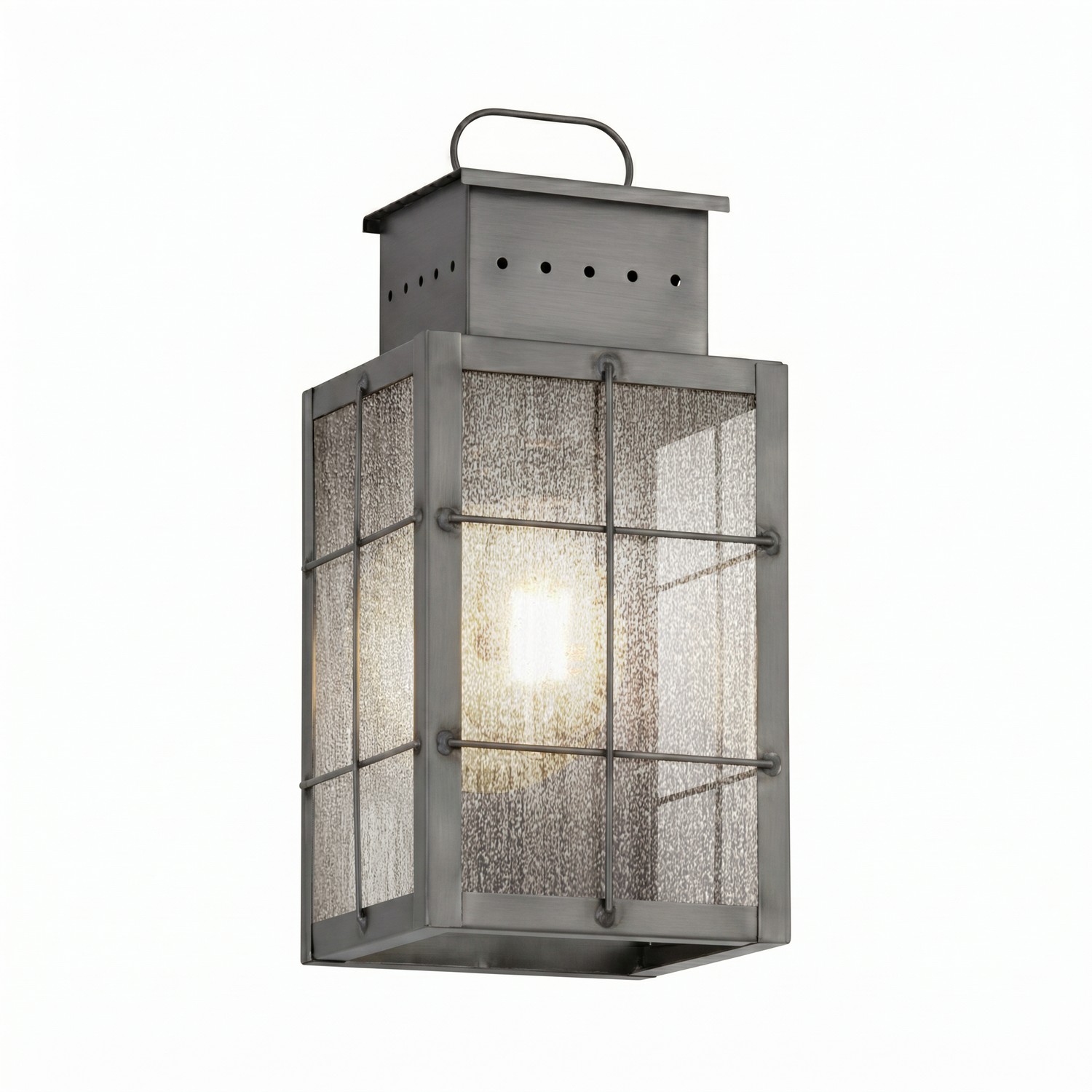 One Light Wall Sconce by Innovations - Norfield Collection, Gunmetal Finish - 9421-H-GM-SDY