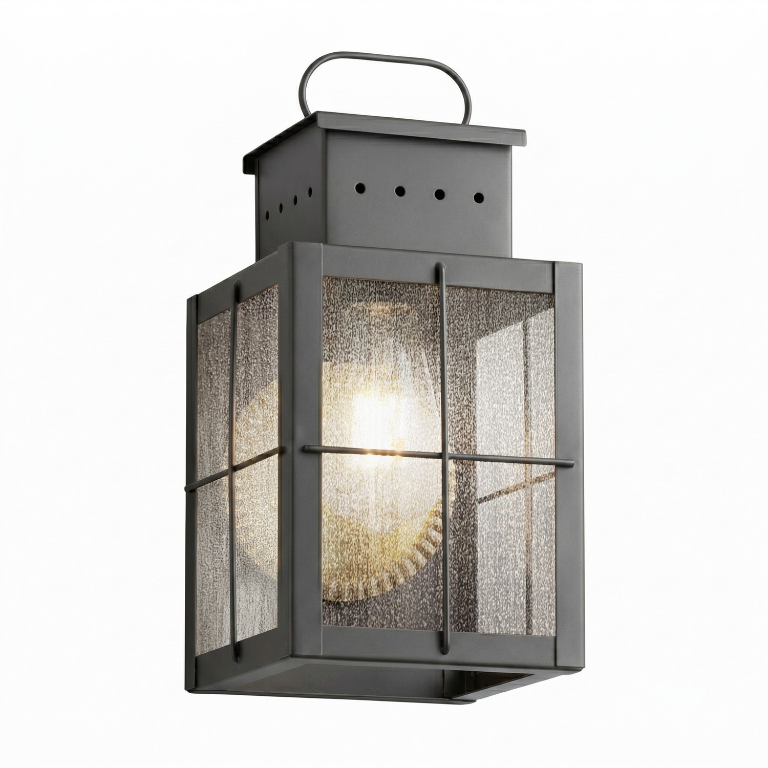 One Light Wall Sconce by Innovations - Norfield Collection, Gunmetal Finish - 9431-H-GM-SDY