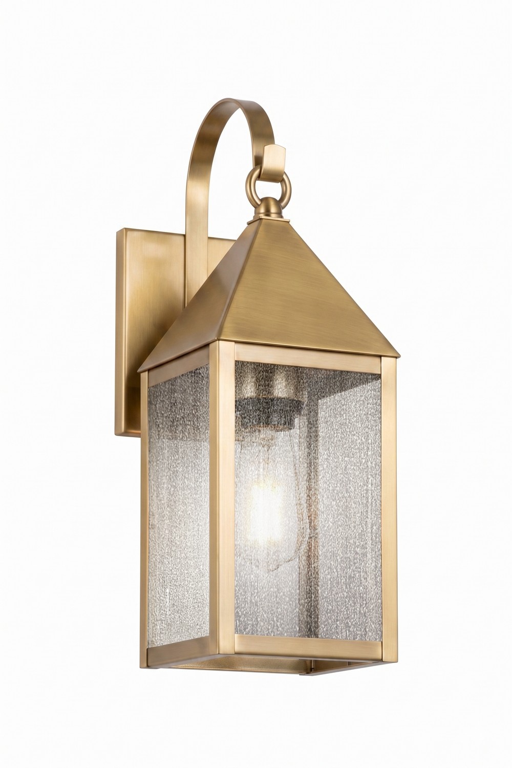One Light Wall Sconce by Innovations - Ashford Collection, Antique Brass Finish - 9521P-AB-SDY