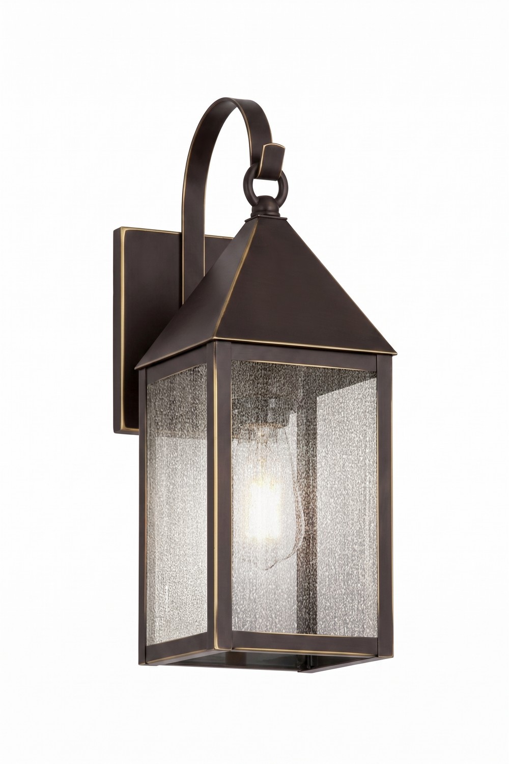 One Light Wall Sconce by Innovations - Ashford Collection, Bronze Finish - 9521P-BZ-SDY