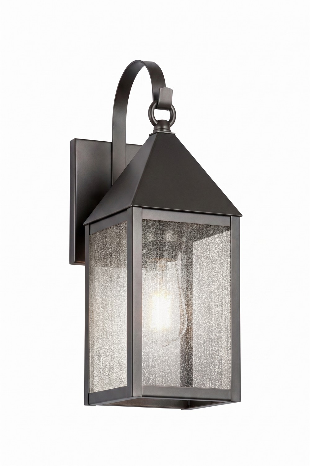 One Light Wall Sconce by Innovations - Ashford Collection, Gunmetal Finish - 9521P-GM-SDY