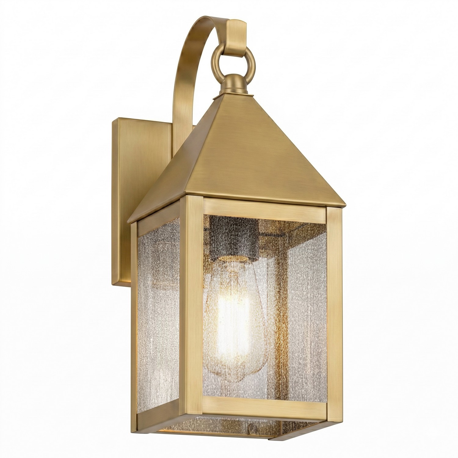One Light Wall Sconce by Innovations - Ashford Collection, Antique Brass Finish - 9531P-AB-SDY
