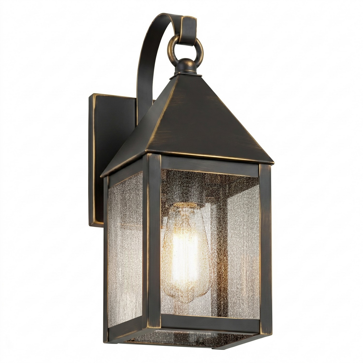One Light Wall Sconce by Innovations - Ashford Collection, Bronze Finish - 9531P-BZ-SDY