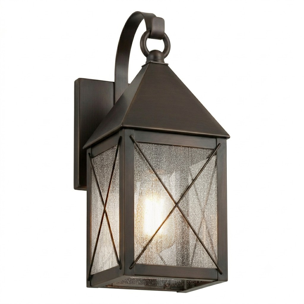 One Light Wall Sconce by Innovations - Ashford Collection, Dark Brass Finish - 9531P-X-DB-SDY